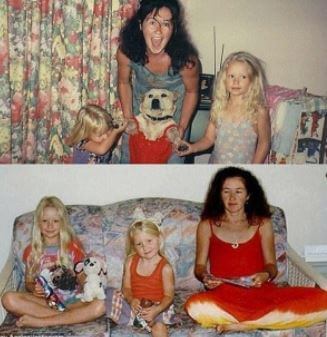 Brendon's ex-wife and daughters